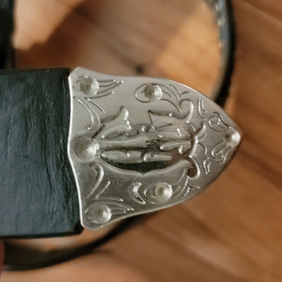 Christian Audigier Leather belt - Picture 5 of 5